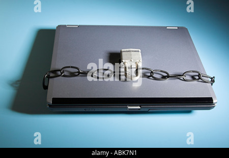 Computer Security concetto, Tutti i loghi rimosso Foto Stock