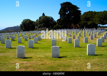Fort Rosecrans Cimitero Nazionale Foto Stock