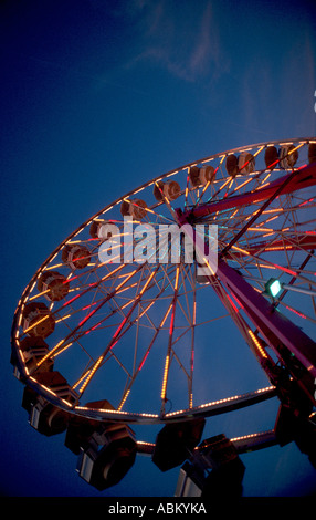 Ruota panoramica Ferris alla Ohio State Fair Foto Stock