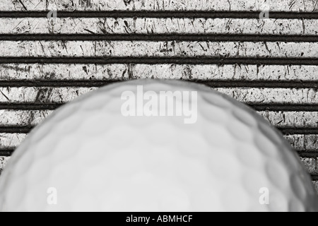 Lama a spiovente del Golf Club e la sfera Foto Stock