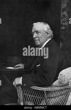 Herbert Henry Asquith, 1st conte di Oxford e Asquith, 1852 - 1928. Primo Ministro Liberale Britannico. Foto Stock