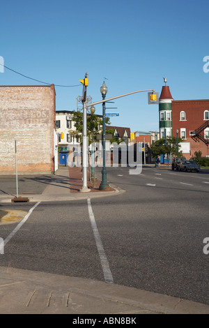 Il centro di Sault Sainte Marie, Ontario, Canada Foto Stock