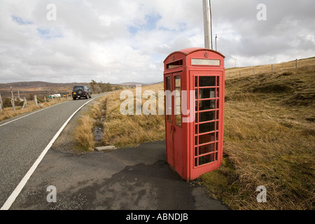 Regno Unito Scozia Western Isles Ebridi Esterne Lewis modificati Cairisiadar K6 casella telefono Foto Stock