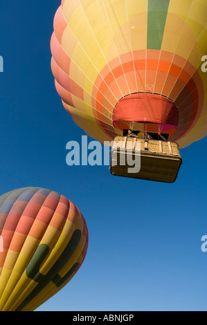 In mongolfiera ad aria calda, Phoenix, Arizona, Stati Uniti d'America Foto Stock