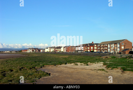 La spianata di Knott fine sul mare Lancashire Foto Stock