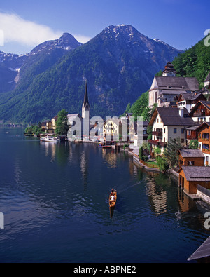Hallstatt, Salzkammergut, Austria Foto Stock