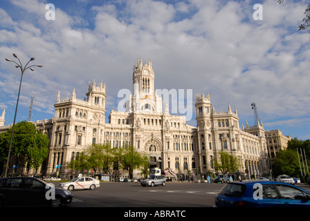 Palacio de telecommunicacion a Madrid, Spagna Foto Stock