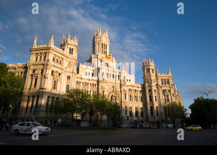 Palacio de telecommunicacion a Madrid, Spagna Foto Stock