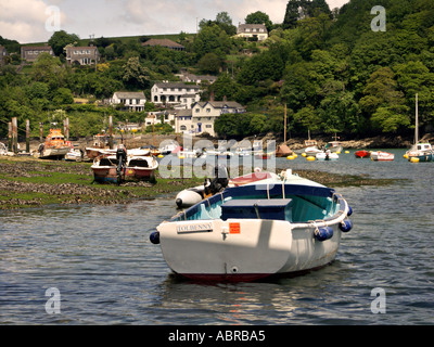 Daphne Du Mauriers casa a Bodinnick Cornovaglia Foto Stock