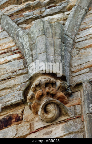 Rovine di Bayham Abbey vicino a Lamberhurst Kent England Foto Stock