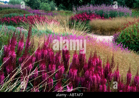 Pensthorpe Millenium Giardino Norfolk England Regno Unito Foto Stock