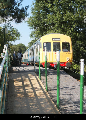 La metà del Norfolk Railway Wymondham Abbey Station Wymondham Norfolk Inghilterra Foto Stock