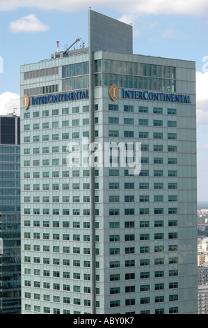 Intercontinental Hotel di Varsavia, Polonia Foto Stock