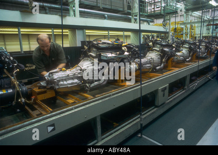 Jaguar di Browns Lane factory Foto Stock