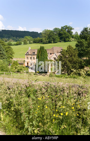 Mulino Lovedays alla periferia del villaggio Costwold di Painswick Gloucestershire Foto Stock