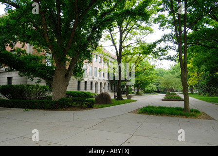 La Ohio State Buckeyes Campus Universitario in Columbus Ohio Oh Foto Stock