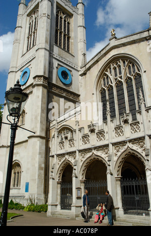 Vista esterna della chiesa di Santa Margherita Westminster London Inghilterra England Foto Stock