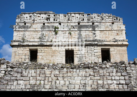 Casa Colorada, la Casa Rossa, Chichen Itza sito archeologico, Chichen Itza, stato dello Yucatan, Messico Foto Stock