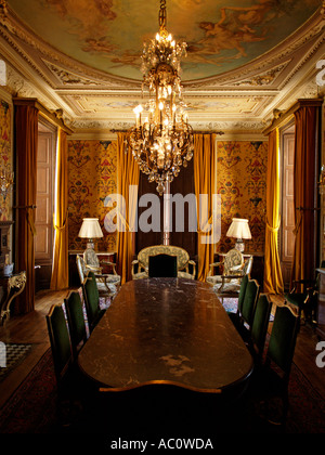 Il XIX secolo in camera Chateau de Bligny uno Champagne rendendo chateau nella regione di Champagne Francia Foto Stock