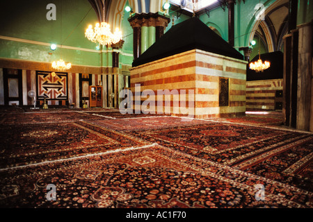 Palestina, West Bank, Hebron, il cenotafio di Rebecca, moschea Ibrahimi Foto Stock