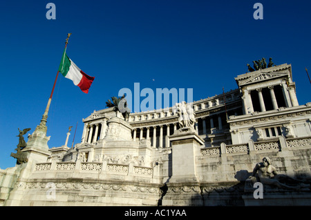 Il Monumento a Vittorio Emanuele Roma Italia Foto Stock