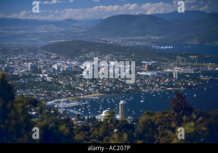 Hobart Tasmania, Australia, orizzontale Foto Stock