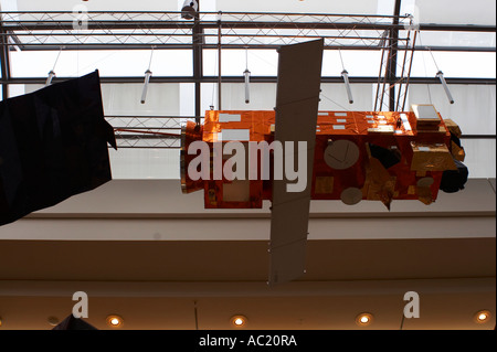 Esposizione della NASA in Amburgo. Astronave Foto Stock