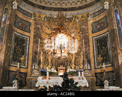 Chiesa Santa Maria della Vittoria a Roma Italia Foto Stock