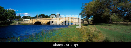 Il ponte di Ross nella storica cittadina di Ross Tasmania Australia Foto Stock