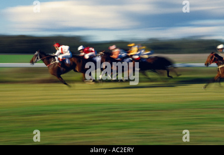 Parkes Picnic gare 1990, Parkes, Nuovo Galles del Sud, Australia, orizzontale Foto Stock