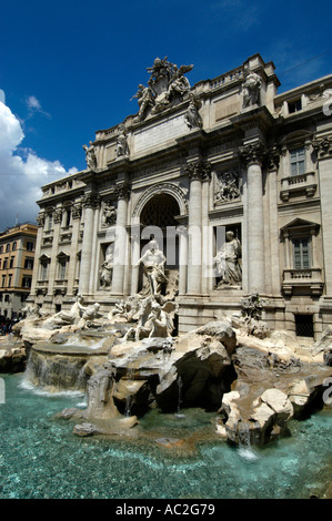 Fontana di Trevi Roma Italia Foto Stock