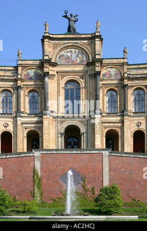 Maximilaneum, parlamento, Monaco di Baviera, Germania Foto Stock