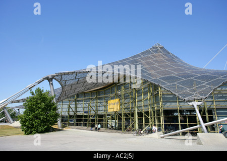 Il Parco Olimpico di Monaco di Baviera Baviera Germania Foto Stock