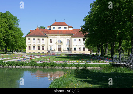 Castello Lustheim a Schleissheim park e il palazzo motivi Monaco di Baviera Baviera Germania Foto Stock