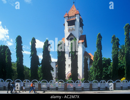 Azania Chiesa Luterana in Dar es-Salaam in Tanzania in Africa Foto Stock