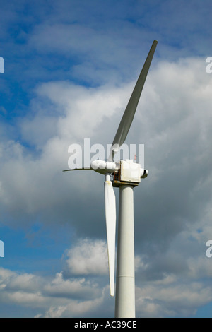Le turbine eoliche a Penrhyddlan e centrali eoliche Llidiartywaun Galles centrale Foto Stock
