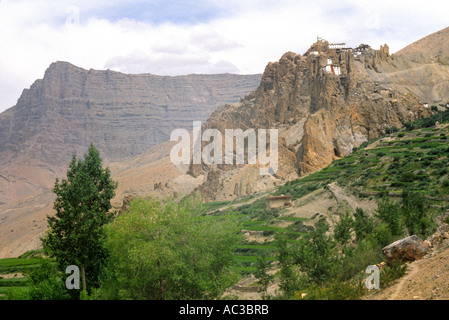 Dankar Gompa Foto Stock