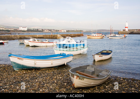 Port St Mary, Isola di Man Foto Stock