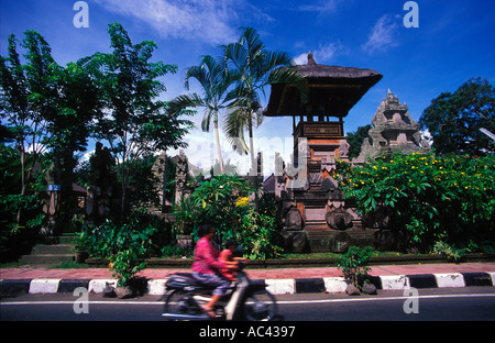 Ubud Street Life Foto Stock