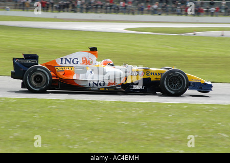 Nelson Piquet Jnr (BRA) durante un test di Formula Uno 2007 Foto Stock