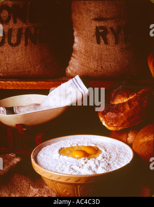 La cottura Ingredienti Foto Stock