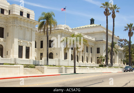 Il municipio e il Palazzo di Giustizia, Ventura, California, 2 Foto Stock