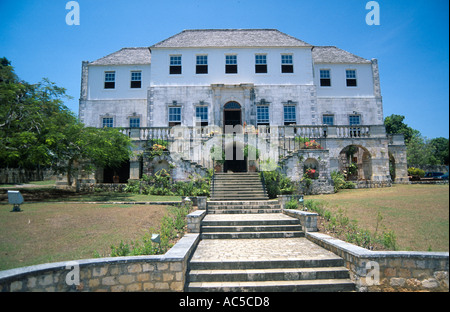 Rose Hall Great House del xviii secolo plantation house vicino a Montego Bay sulla costa nord della Giamaica West Indies Foto Stock