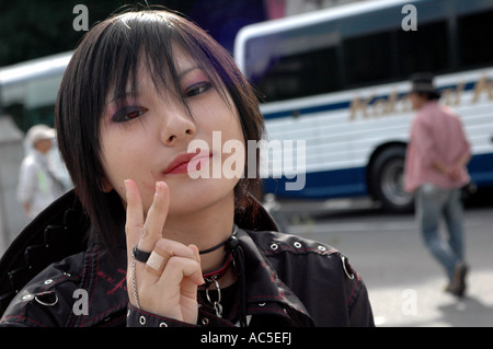 Cosu player, Harajuku Tokyo Giappone Foto Stock