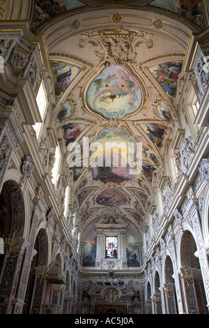 La Chiesa la Martorana interno Palermo Sicilia Italia Foto Stock