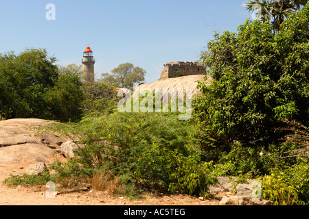 Mahabalipuram UNESCO World Heritage Site vicino a Chennai Tamil Nadu India Asia Foto Stock