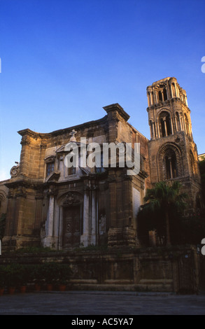 Chiesa di San Maria dell'Ammiraglio AKA la Martorana Palermo Sicilia Foto Stock