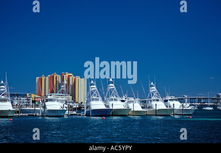 Porto di West Palm Beach FL USA Florida Oceano Atlantico Foto Stock
