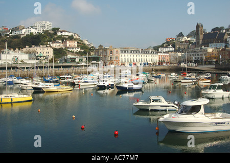 Torquay porto interno Foto Stock