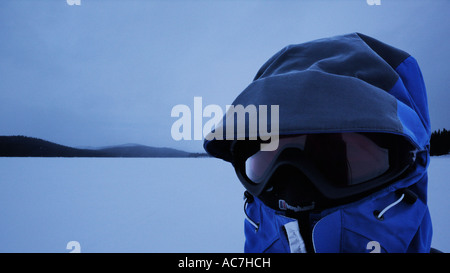 Un arctic explorer Foto Stock